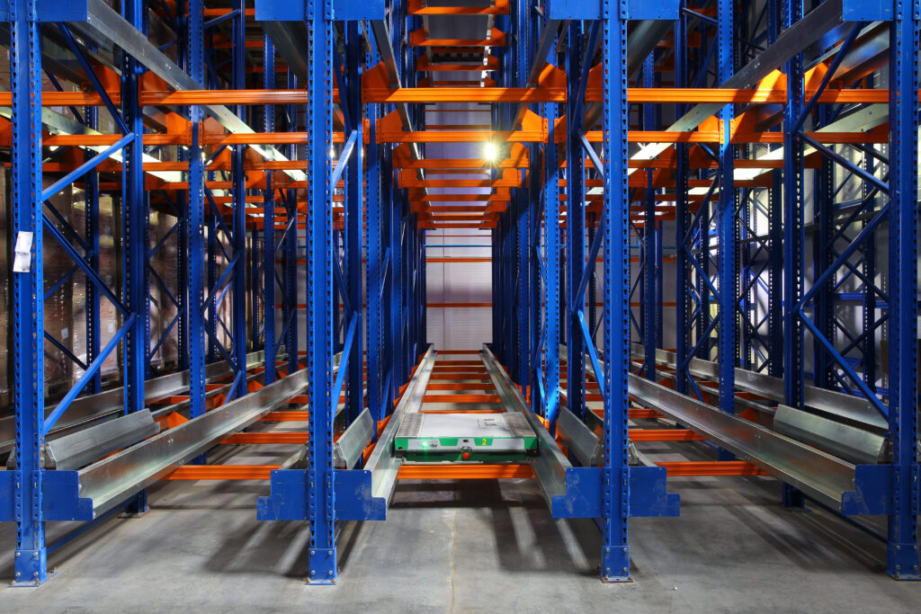 Push Back Racking